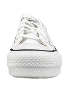Converse Chuck Taylor All Star Lift Platform Leather Low - Top - Women's White/Black/White Shoe Deals Outlet