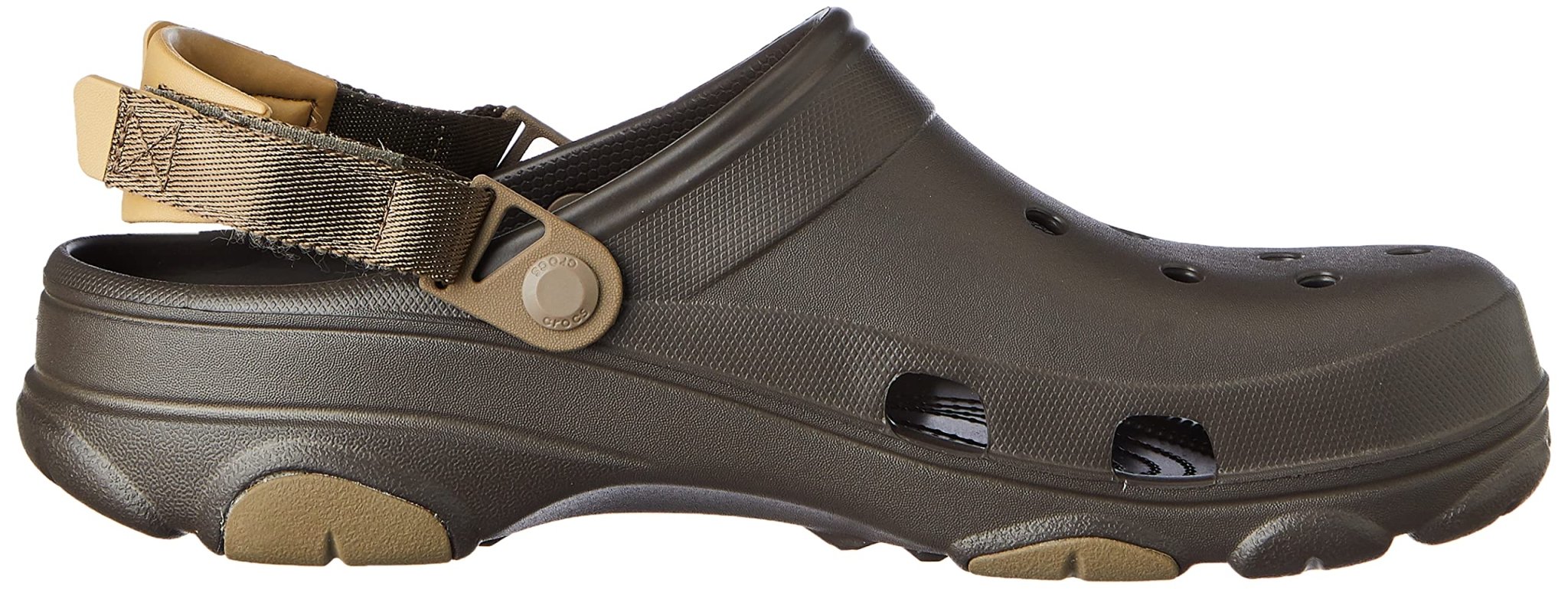 Crocs Classic All - Terrain Clog - Unisex Espresso Shoe Deals Outlet