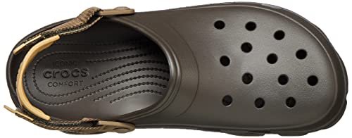 Crocs Classic All - Terrain Clog - Unisex Espresso Shoe Deals Outlet