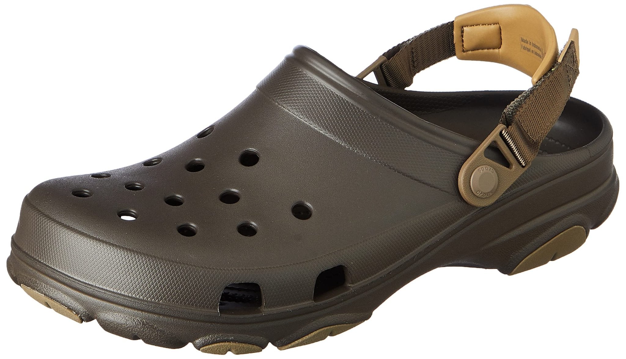 Crocs Classic All - Terrain Clog - Unisex Espresso Shoe Deals Outlet