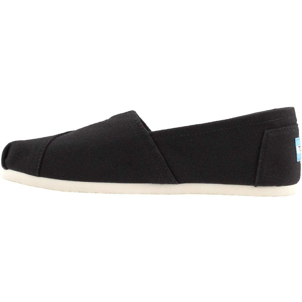 TOMS Classic Alpargata - Men's Black Canvas Shoe Deals Outlet