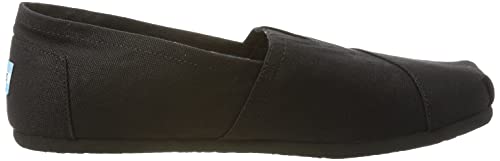 TOMS Classic Alpargata - Men's Black on Black Canvas Shoe Deals Outlet