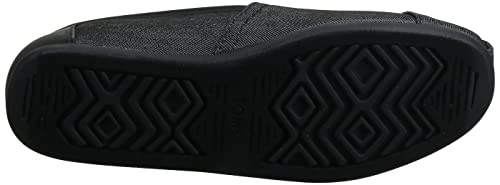 TOMS Classic Alpargata - Men's Black Denim Shoe Deals Outlet