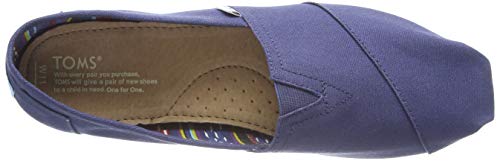TOMS Classic Alpargata - Men's Navy Canvas Shoe Deals Outlet