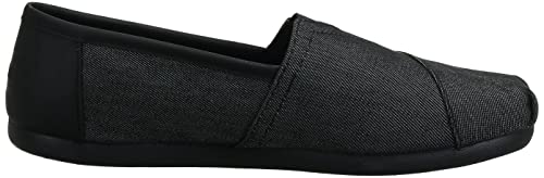 TOMS Classic Alpargata - Men's Black Denim Shoe Deals Outlet