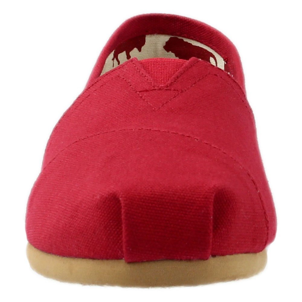 TOMS Classic Canvas - Women's Red Shoe Deals Outlet