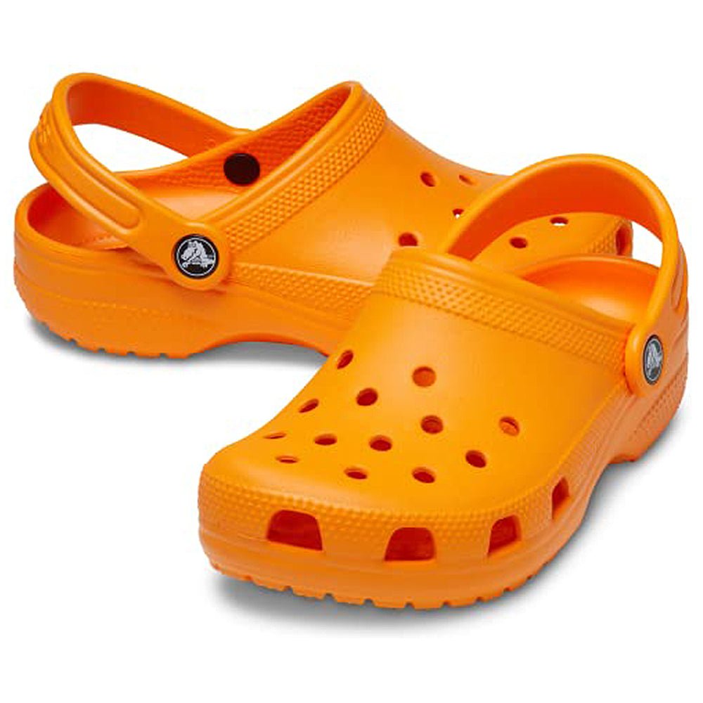 Crocs Classic Clog Seasonal Colors - Kids Orange Zing Shoe Deals Outlet