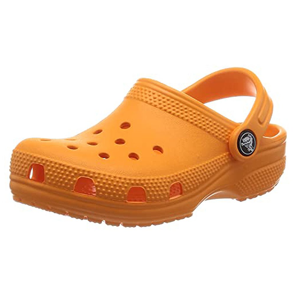 Crocs Classic Clog Seasonal Colors - Kids Orange Zing Shoe Deals Outlet