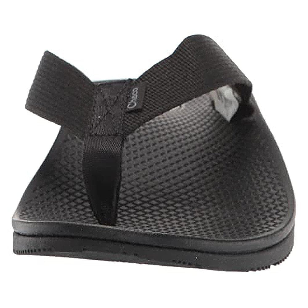 Chaco Classic Flip - Men's Solid Black Shoe Deals Outlet