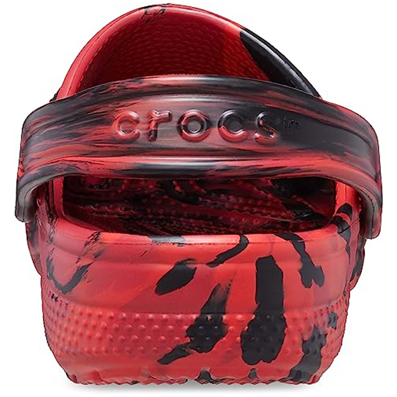 Crocs Classic Marbled Clog - Kids Pepper/Black Shoe Deals Outlet