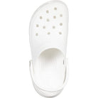 Crocs Classic Platform Clogs - Women's White Shoe Deals Outlet