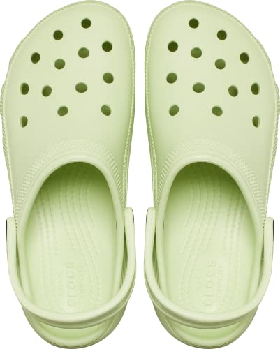 Crocs Classic Platform Clogs - Women's White Shoe Deals Outlet