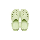 Crocs Classic Platform Clogs - Women's Celery Shoe Deals Outlet
