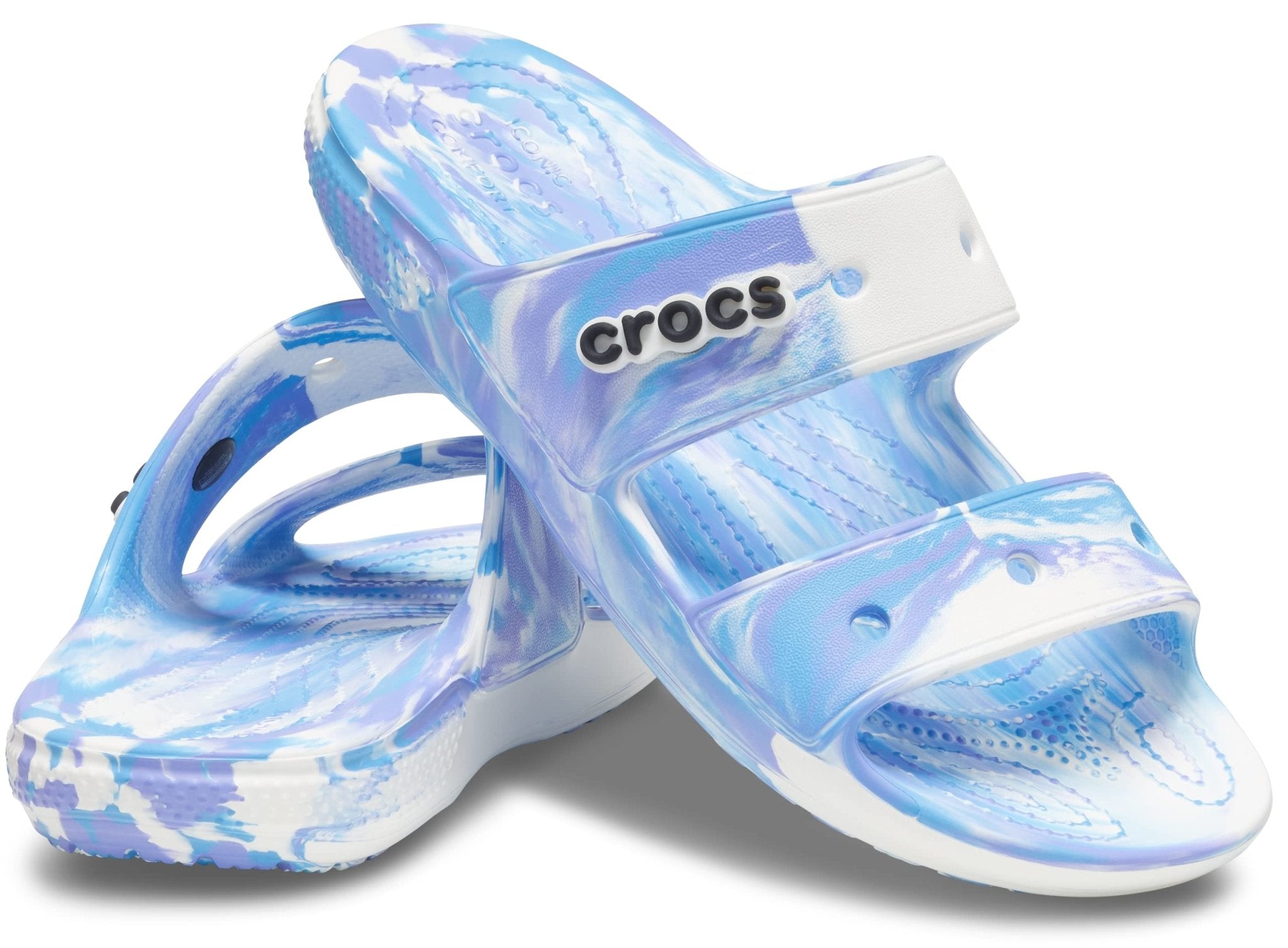 Crocs Classic Sandal - Unisex White/Oxygen Shoe Deals Outlet