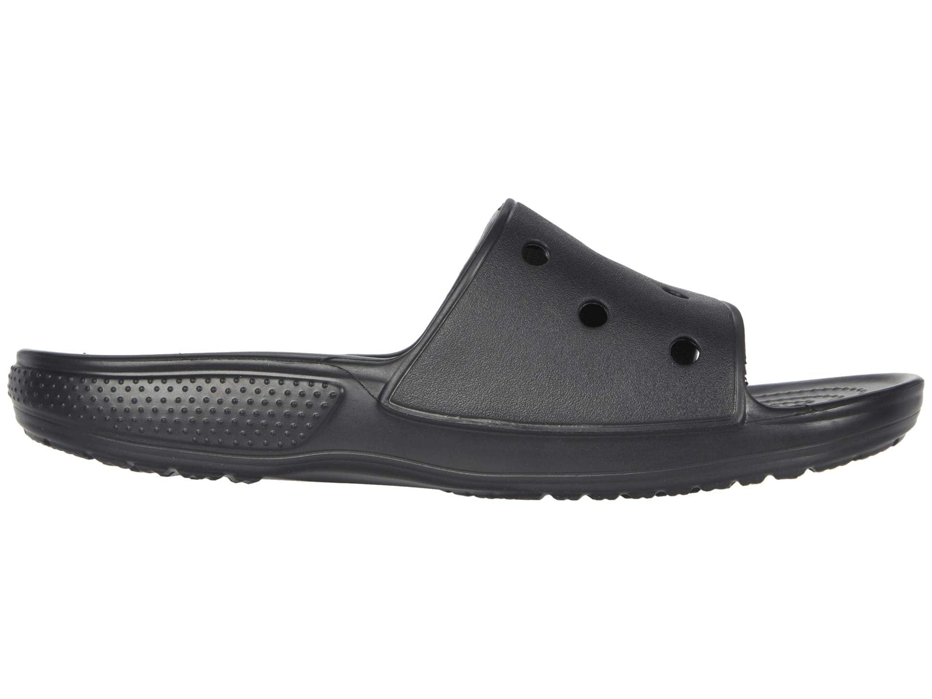 Crocs Classic Slide - Unisex Black Shoe Deals Outlet