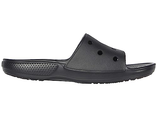Crocs Classic Slide - Unisex Black Shoe Deals Outlet