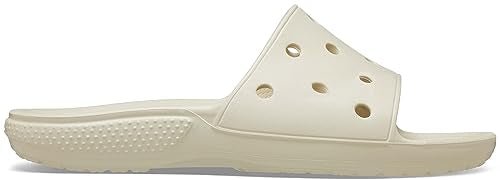 Crocs Classic Slide - Unisex Bone Shoe Deals Outlet
