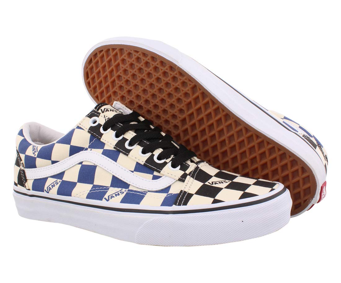 Vans Classic Slip - On - Unisex Big Check Black/Navy Shoe Deals Outlet