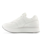 New Balance Classics 574 - Women's Platform White/White Shoe Deals Outlet