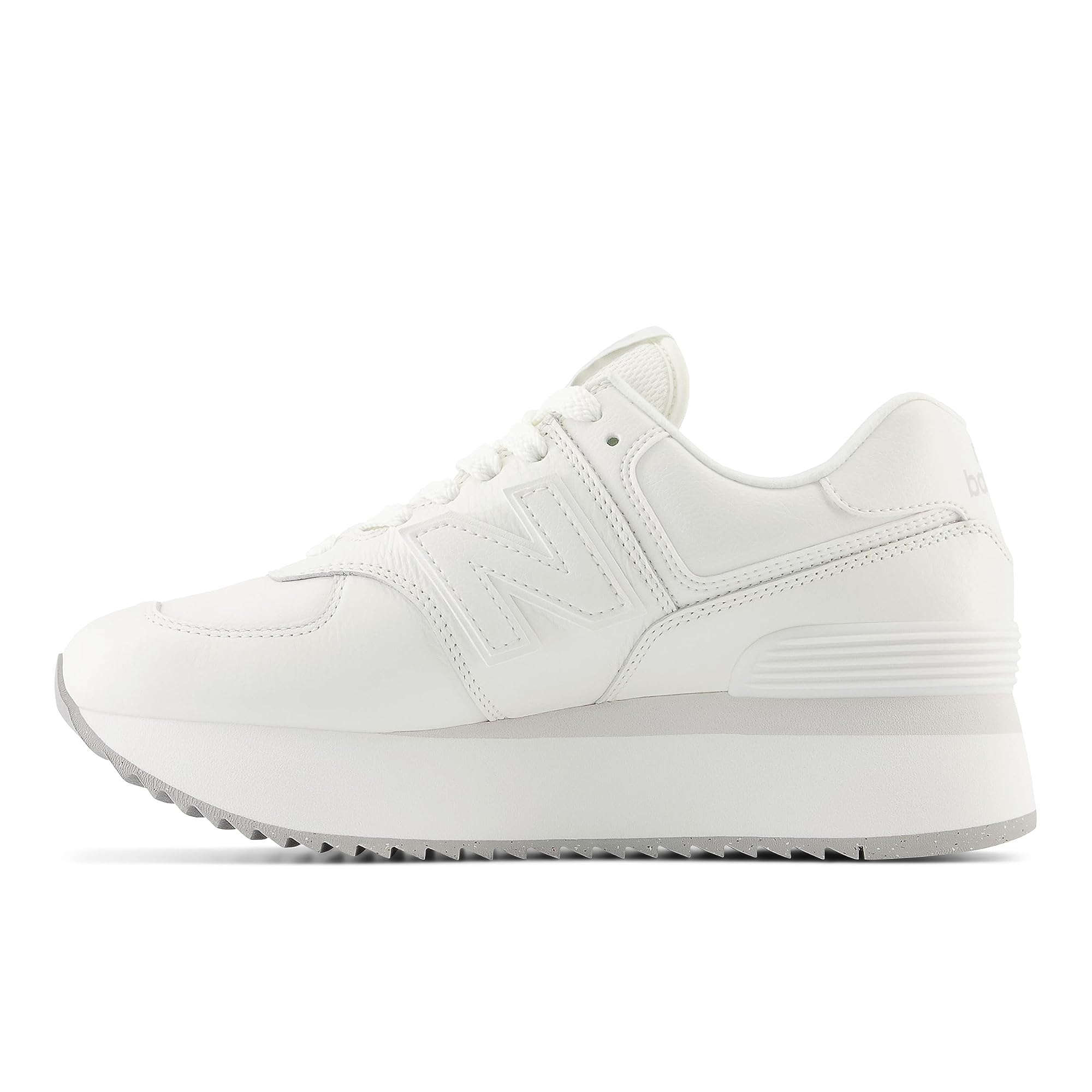 New Balance Classics 574 - Women's Platform White/White Shoe Deals Outlet