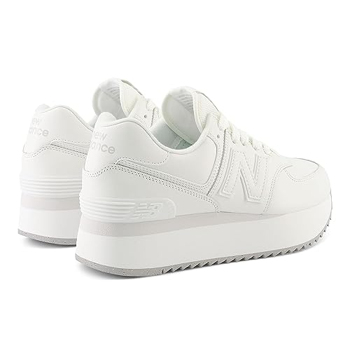 New Balance Classics 574 - Women's Platform White/White Shoe Deals Outlet