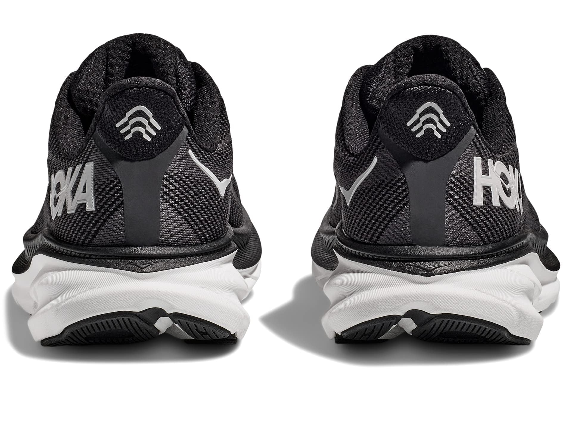 Hoka Clifton 9 - Women's Black/White Shoe Deals Outlet