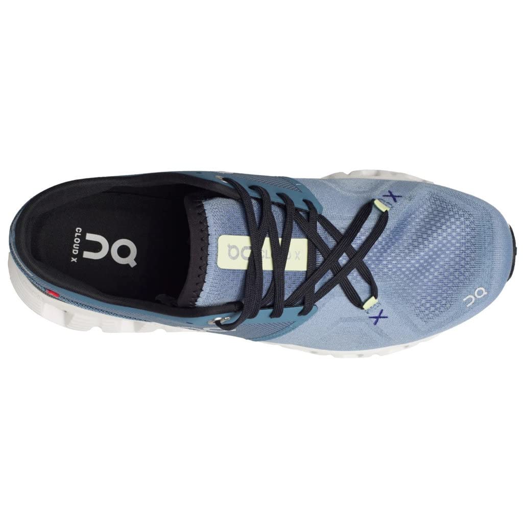 On Cloud X 3 - Men's Pewter White Shoe Deals Outlet