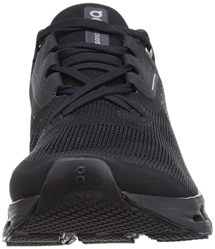 On Cloudstratus - Women's Black Shoe Deals Outlet