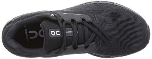 On Cloudstratus - Women's Black Shoe Deals Outlet