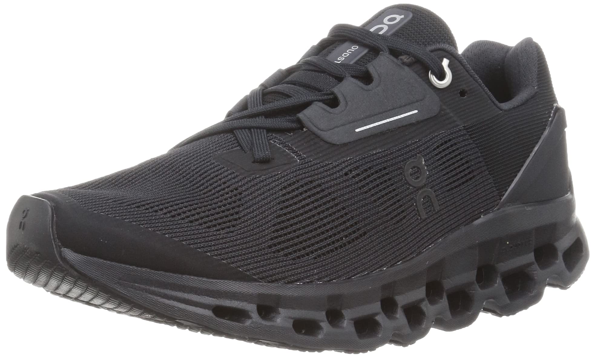 On Cloudstratus - Women's Black Shoe Deals Outlet
