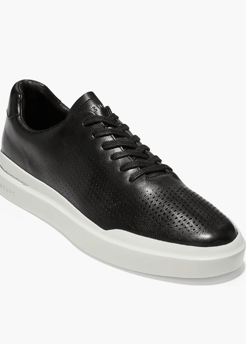 Cole Haan GrandPro Rally Laser Cut Low Top Black 10 M 192004647586 Shoe Deals Outlet