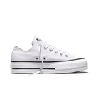 Converse Chuck Taylor All Star Lift Platform Canvas White / Black / White 8 M 888755249512 Shoe Deals Outlet