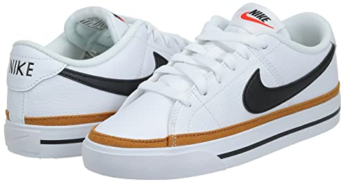 Nike Court Legacy - Women's White White Black Desert Ochre Team Orange Shoe Deals Outlet