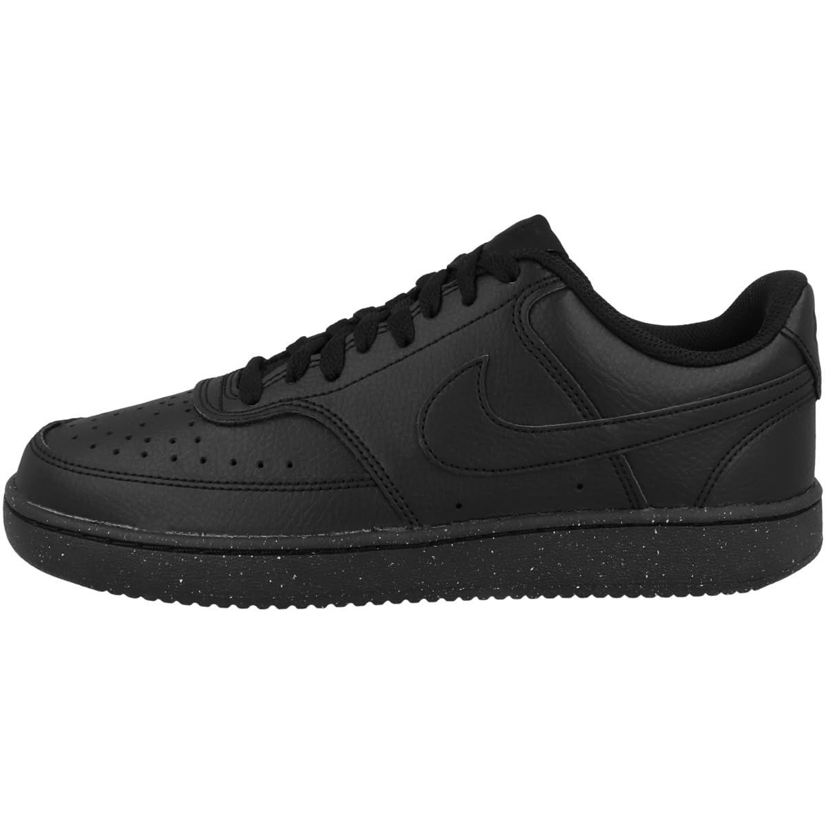 Nike Court Vision Low Next Nature - Men's Black Shoe Deals Outlet