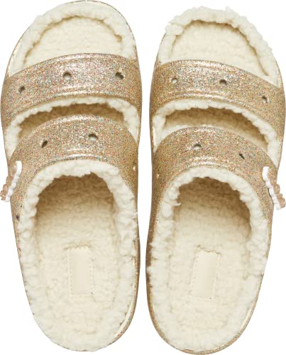 Crocs Cozzzy Sandal - Unisex Multi/Gold Shoe Deals Outlet