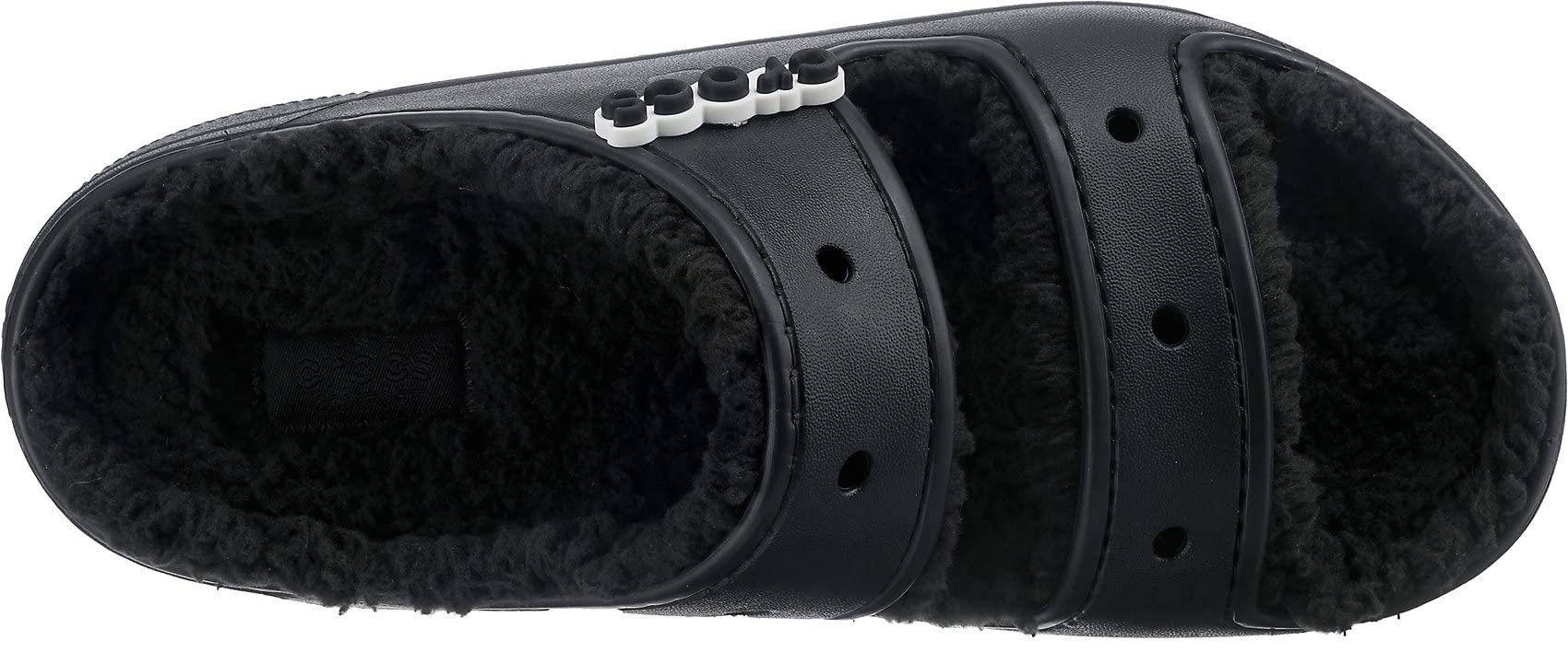 Crocs Cozzzy Sandal - Unisex Black Shoe Deals Outlet