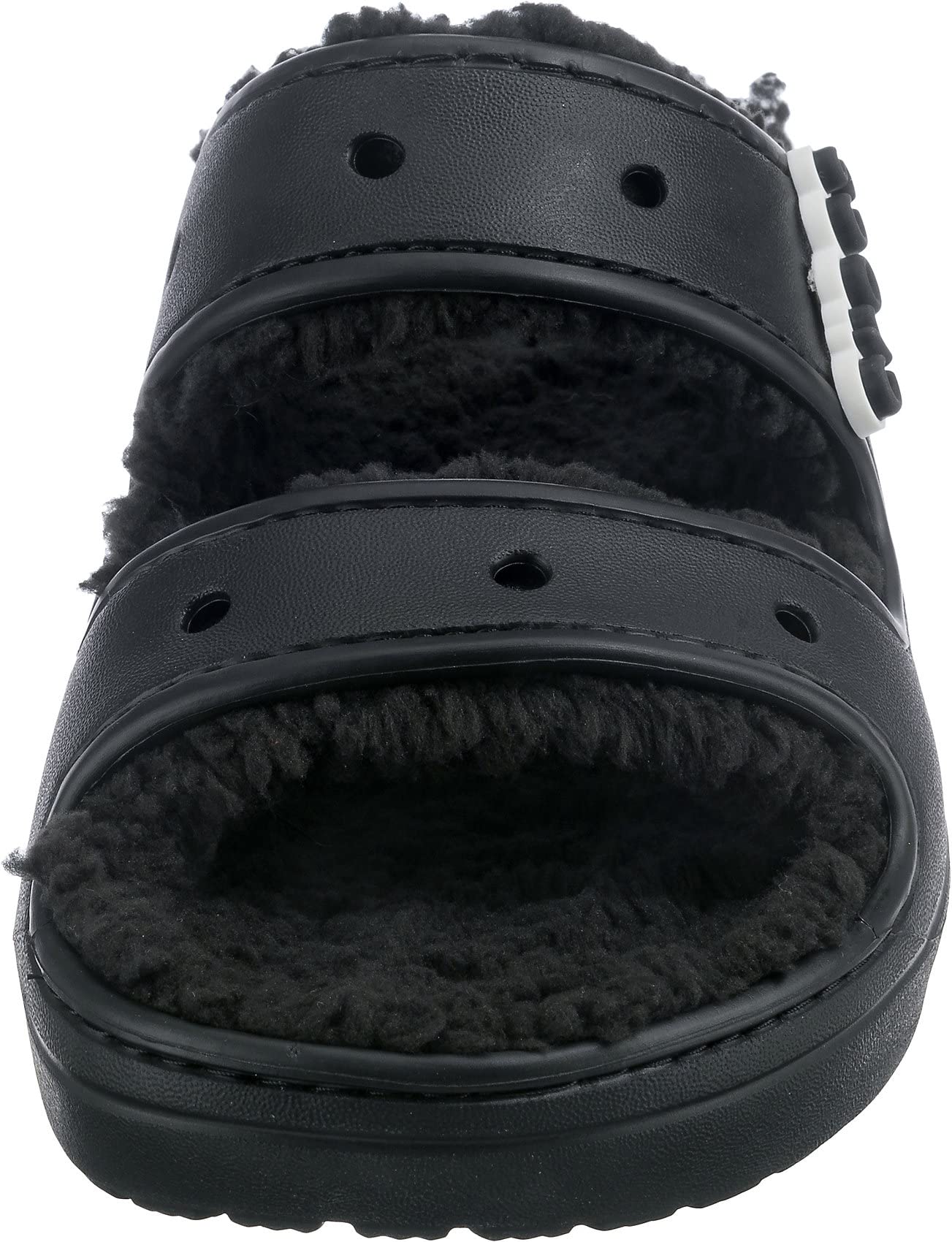 Crocs Cozzzy Sandal - Unisex Black Shoe Deals Outlet