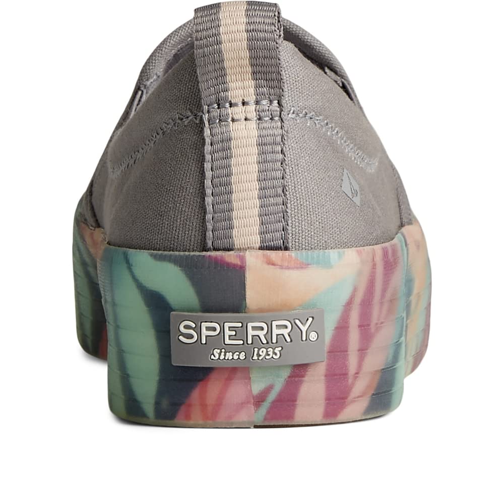 Sperry Crest Slip - On Sneaker - Women's Grey Shoe Deals Outlet