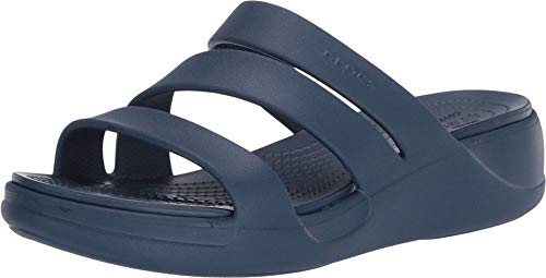 Crocs CRO Monterey Strappy - Women's Navy Shoe Deals Outlet