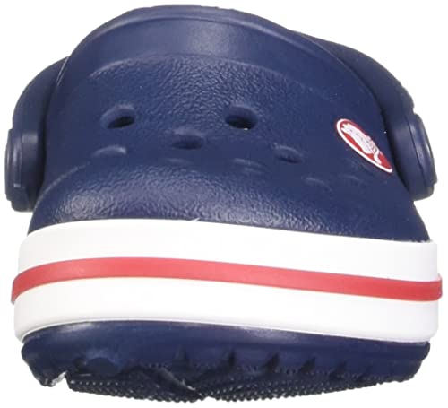 Crocs CrocBand Clog - Kids Navy/Red Shoe Deals Outlet