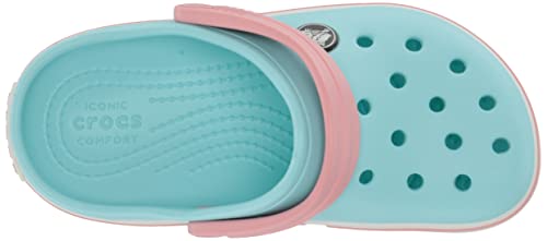 Crocs CrocBand Clog - Kids Ice Blue/White Shoe Deals Outlet