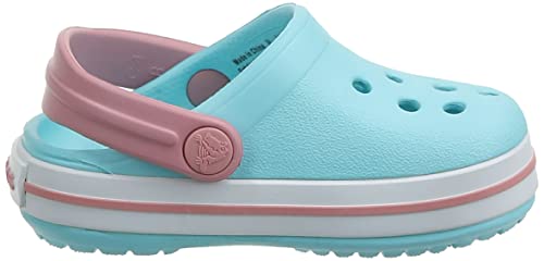 Crocs CrocBand Clog - Kids Ice Blue/White Shoe Deals Outlet