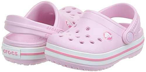 Crocs CrocBand Clog - Kids Ballerina Pink Shoe Deals Outlet