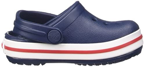 Crocs CrocBand Clog - Kids Navy/Red Shoe Deals Outlet