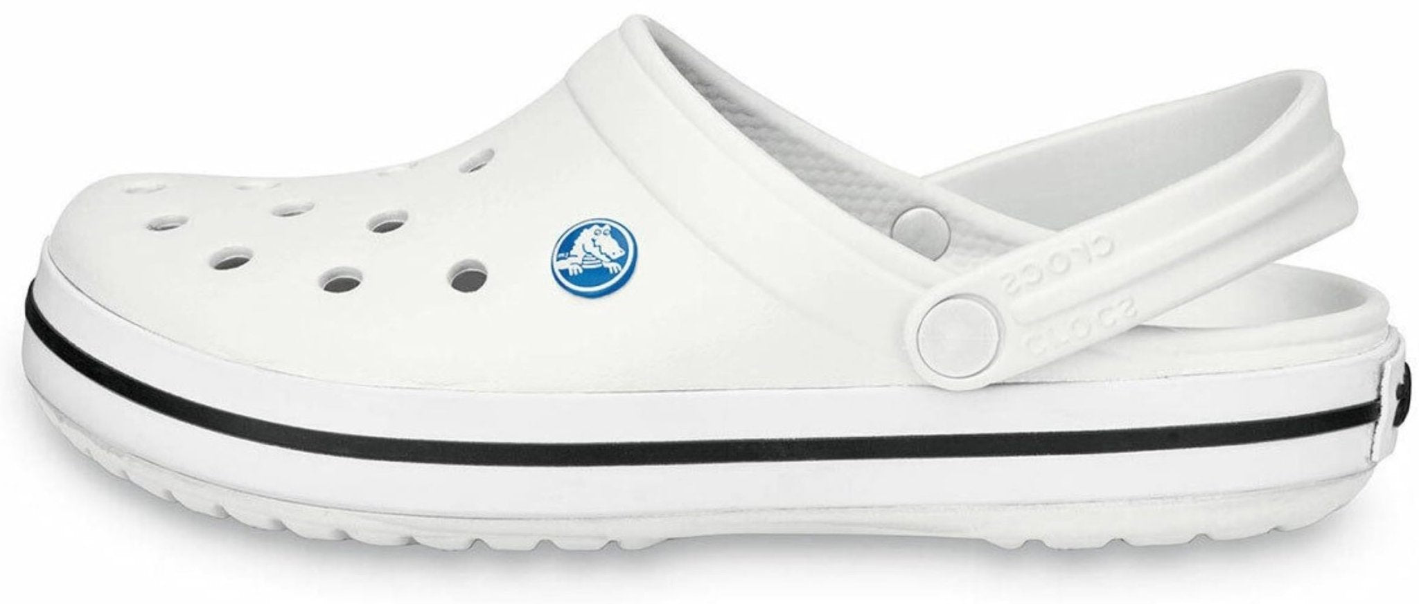 Crocs CrocBand Clog - Unisex White Shoe Deals Outlet