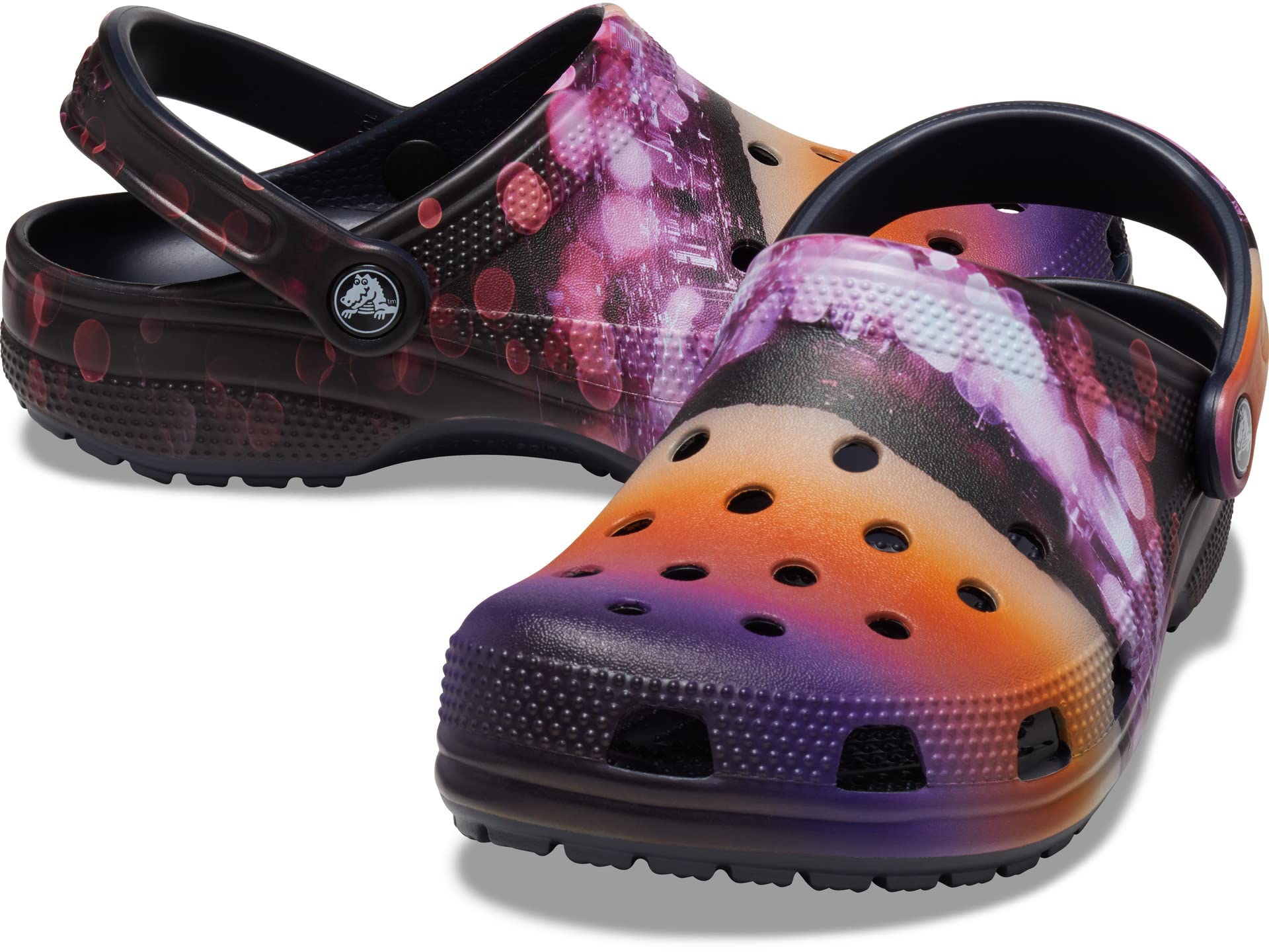 Crocs CrocBand Clog - Unisex Stucco/Melon Shoe Deals Outlet