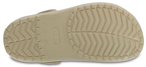 Crocs CrocBand Clog - Unisex Stucco/Melon Shoe Deals Outlet