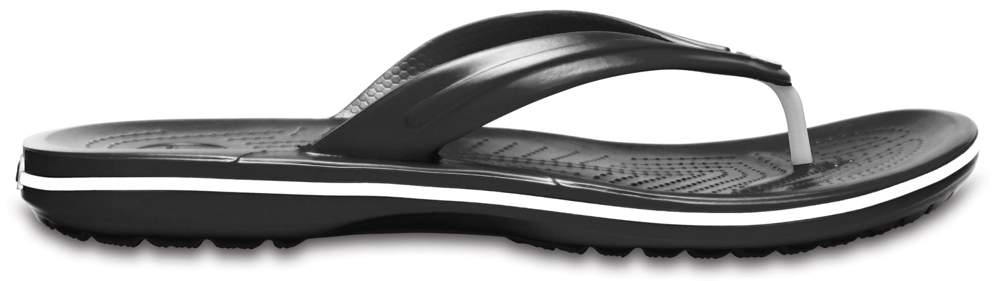 Crocs Crocband Flip - Unisex Black Shoe Deals Outlet
