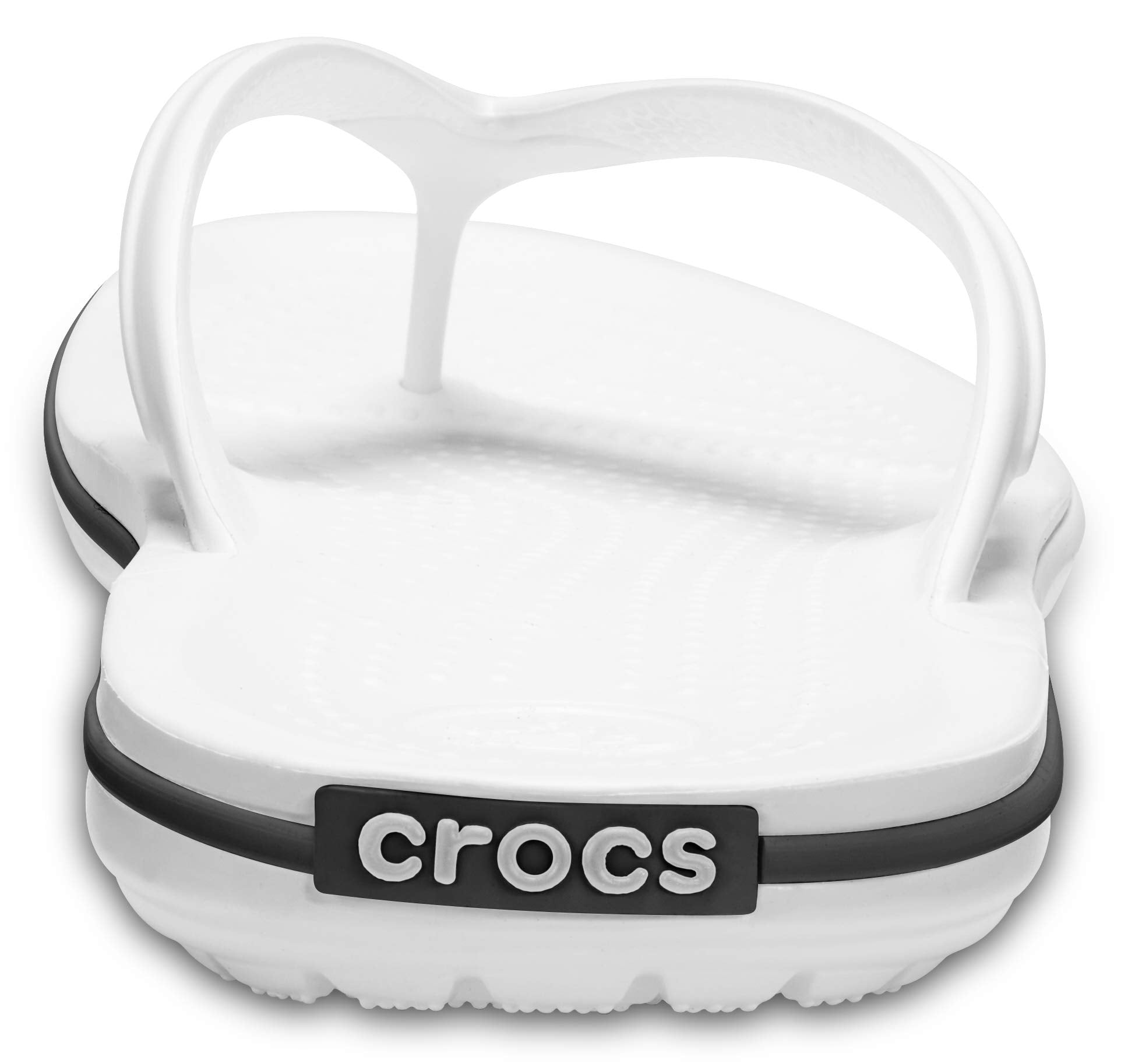 Crocs Crocband Flip - Unisex White Shoe Deals Outlet