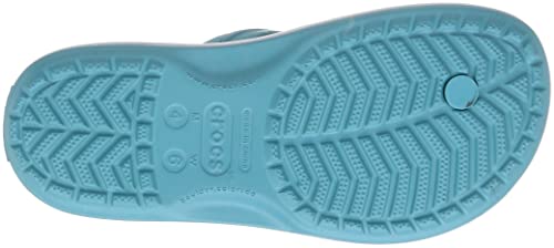 Crocs Crocband Flip - Unisex Graphite/Volt Green Shoe Deals Outlet